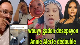 Wouy yves frape fò li fini ak Blondedy Annie Alerte reaji sou dosye Verity a wouu [upl. by Bury]