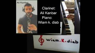 Marwan khoury  kasr el shawk clarinet  piano cover مروان خوري  قصر الشوق بيانو  كلارينيت [upl. by Azzil]