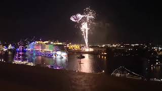 Hamburger Hafengeburtstag 2019 Feuerwerk  Hamburg Germany  Port Anniversary 2019 Fireworks [upl. by Barger]