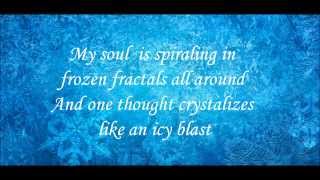 Demi Lovato  Let It Go Frozen HD  Lyrics [upl. by Arihsaj41]