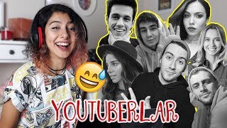 YOUTUBERLARIN İNGİLİZCELERİ😅  Tepki [upl. by Lamori]