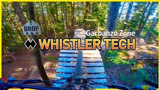 Whistler Bike Park Trail Guide  Garbanzo Zone Tech Trails [upl. by Niveek]