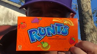 Runts candy review and official start of holiday season [upl. by Euqinwahs334]