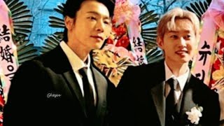 Full ver Oppa Oppa  DampE at Eunhyuks noona wedding 🕺🕺 [upl. by Michele659]