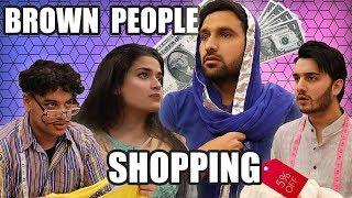 BROWN PEOPLE AND SHOPPING [upl. by Nolyarg]