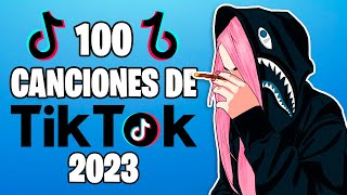 100 CANCIONES de TIKTOK que NO SABÍAS el NOMBRE 2023 🔵 [upl. by Onaivatco]