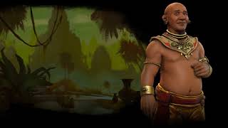 Khmer Theme  Ancient Civilization 6 OST  Khmer Rourm Sam Mawgee [upl. by Lona]