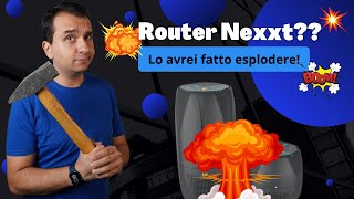 Problemi Fibra Fastweb e Router Nexxt  Raggiungo lapoteosi del NERVOSO [upl. by Sarita583]