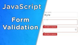 JavaScript Form Validation [upl. by Noiemad226]