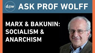 AskProfWolff Marx amp Bakunin Socialism amp Anarchism [upl. by Nylia258]