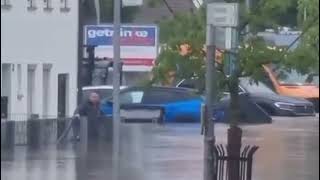 Extremes Hochwasser in Babenhausen Eindrücke hochwasser Überflutungen babenhausen [upl. by Cibis313]