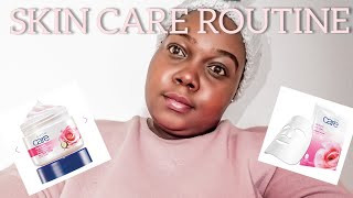 SKINCARE ROUTINE UNDER R200💸AVON Chubby Deigh South African YouTuber [upl. by Navada]