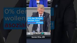 0 Prozent der Bürger wollen Ihre asoziale Politik news afd shortvideo deutsch [upl. by Lejna]