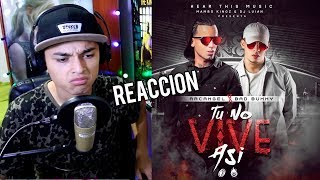 Arcangel x Bad Bunny  Tu No Vive Asi Video oficial Reaccion [upl. by Eeralih]