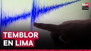 Temblor en Lima hoy lunes 30 de septiembre IGP reportó sismo de magnitud 40 [upl. by Arramahs406]