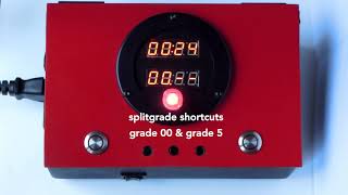 fstop timer  LED variable contrast control [upl. by Alegnave504]