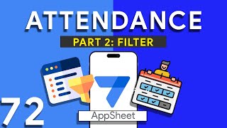 Appsheet Episode 72 How to filter Attendance data and remove duplicates [upl. by Alrrats578]