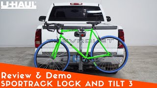 SportRack Lock and Tilt Hitch 3 Bike Rack Review and Demo [upl. by Yema]