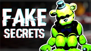 The Forgotten Hoaxes of Five Nights at Freddys 1 [upl. by Helbonnas]