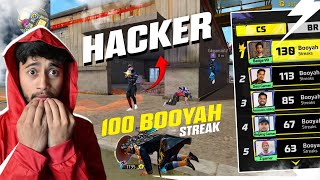 Jadugar 😨 came to Break my 100 Booyah Streak Free Fire Max [upl. by Sihun648]