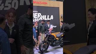 RolyalEnfield Guerrilla450 เปิดตัวในงาน MotorExpo2024เริ่มต้น 179900 บาท ตัวท็อป 185900 บ [upl. by Gerlac]