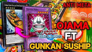 OJAMA COMBO GUNKAN SHUSIP BIKIN BENGONG BUDAK META YuGiOh Duel Links [upl. by Saalocin]