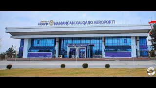 Noqulay obhavo tufayli Namangan aeroporti reyslarni vaqtincha qabul qilmadi [upl. by Aranaj]