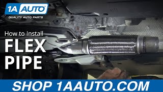 How to Permanently Attach Exhaust Flex Pipe No Clamps [upl. by Chlores]