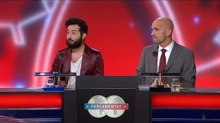 MVG till Soran Ismail amp Henrik Hjelt när kunskapsronden handlar om hästar  Parlamentet TV4 [upl. by Blaseio700]