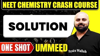 SOLUTION in 1 Shot All Concepts Tricks amp PYQs  NEET Crash Course  Ummeed [upl. by Kisor]