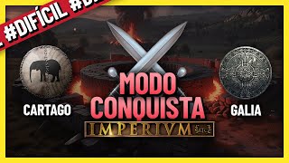 La LEGIÓN SAGRADA El AS de CARTAGO  Cómo GANAR un modo CONQUISTA  CARTAGO VS GALIA⚔️  IMPERIUM 3 [upl. by Hillery802]