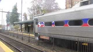 SEPTA Regional Rail Train 422 With GE Silverliner IVs amp Leslie RS2M Horn at Jenkintown [upl. by Unhsiv]