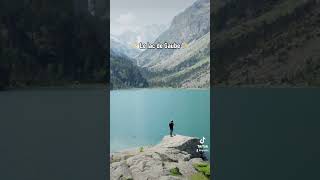 Le lac de Gaube dans les Pyrénées ⛰️🌞 pyrenees lacdegaube randonnée travel [upl. by Nelram]