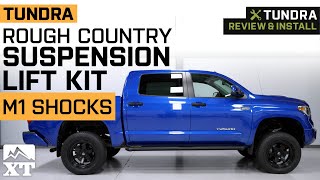 20072021 Tundra Rough Country 350Inch Suspension Lift Kit Review amp Install [upl. by Ricky]