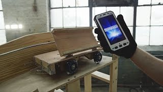 Panasonic Toughpad Rugged Handheld Tablet The Ultimate Torture Test [upl. by Ecitnirp]