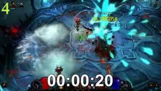 World Fastest T6 Malthael Kill 64 Seconds 121mil DPS Witch doctor [upl. by Ehcropal790]