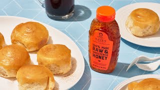 Homemade Honey Buns Easy Recipe [upl. by Aisyla633]