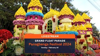 Baguio flower festival float parade  Panagbenga 2024 [upl. by Rumilly]