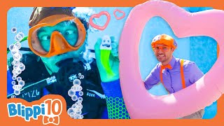 Play Fun and Games  Blippi Top 10  Educational Videos for Kids [upl. by Nidorf]