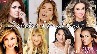 Yuridia Thalia Gloria Trevi Maria Jose Alejandra Guzmán Ha Ash y Edith Marquez MIX EXITOS [upl. by Anahsahs]