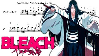 Bleach TYBW  Unohana Bankai Song quotThe Battlequot Cello Sheet Music [upl. by Mossolb]