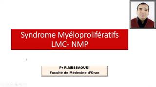 🔴Hématologie Les Syndromes Myéloprolifératifs [upl. by Fanchette]