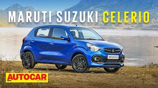 2021 Maruti Suzuki Celerio review  Indias most fuel efficient petrol car  Drive Autocar India [upl. by Nilesoy]