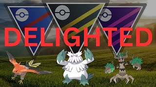 Great League Talonflame SHADOW Abomasnow Trevenant team is DELIGHTED in PokemonGo [upl. by Kilmarx]