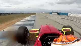 Max Verstappen Onboard Pole Lap Exclusive Footage Florida Winter Series Sebring 26012014 [upl. by Dewey697]