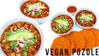 EASY MEXICAN VEGAN POZOLE [upl. by Lednek]