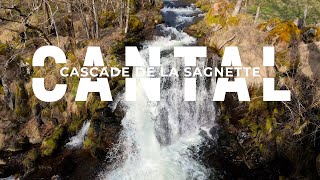 CASCADE DE LA SAGNETTE  Prat de bouc  CANTAL [upl. by Denoting]