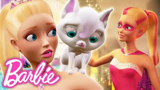 Super Fun Barbie Princess Adventures Barbie Kids Compilation [upl. by Annaeoj]