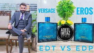 Versace Eros EDT vs EDP [upl. by Nirmak106]