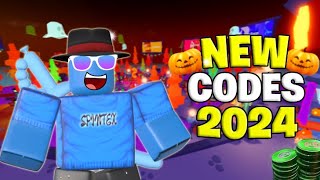 ALL WORKING CODES 🎃HALLOWEEN🎃 UPDATE✅ 2024  PLS DONATE [upl. by Haisi]